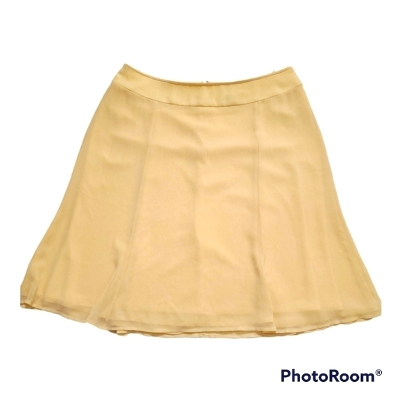 Joseph RIBKOFF light pastel yellow tulip skirt - New listing - Picture 2 of 7